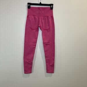 NVGTN Contour Seamless Leggings Size‎ Small Pink Mid Rise